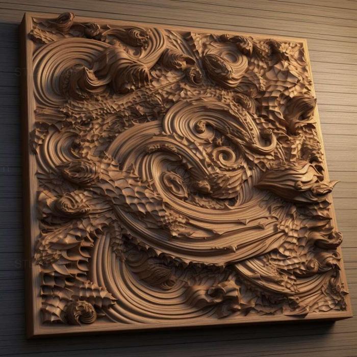 Patterns and decorations (stl renderer 3, PATTERN_2403) 3D models for cnc